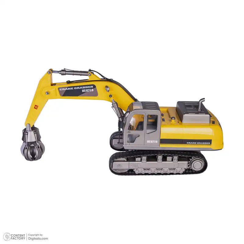 ماشین بازی کنترلی هابی انجین مدل بیل مکانیکی چنگک دار کد HE0718