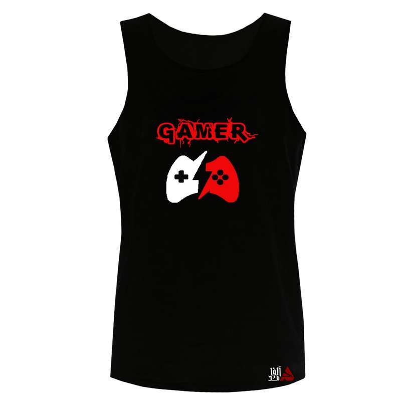 تاپ مردانه مدل گیم  کد b072 رنگ مشکی 