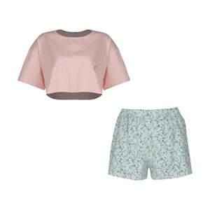 ست نیم تنه و شلوارک زنانه ناربن مدل 1521715-3173