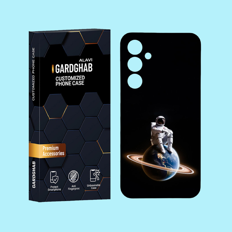 کاور گارد قاب علوی مدل فضانورد مناسب برای گوشی موبایل سامسونگ Galaxy A55