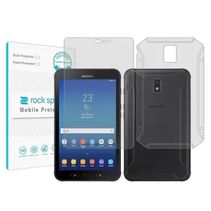 Rockspace model Hygel screen protector suitable for Samsung Galaxy Tab Active 2 tablet along with tablet back protector