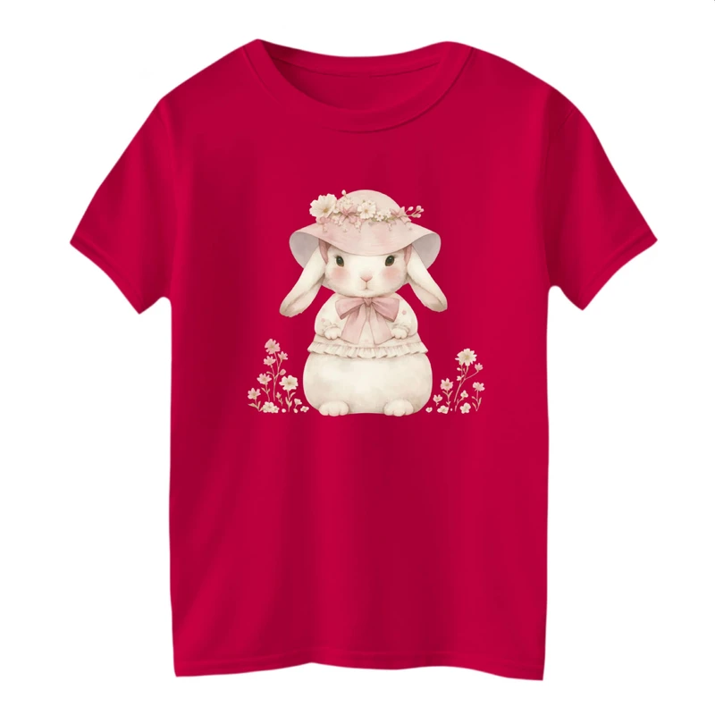 تی شرت آستین کوتاه بچگانه مدل خرگوش تپل