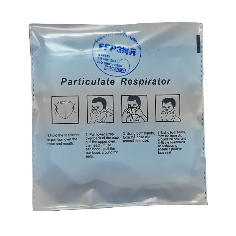 ماسک تنفسی هلث دیفندر مدل N95 شش لایه بسته 12 عددی