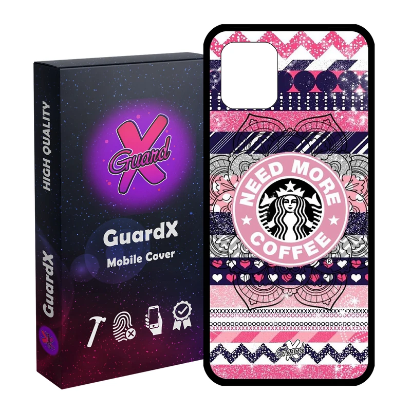 کاور گارد ایکس طرح Starbucks مدل Glass10070 مناسب برای گوشی موبایل سامسونگ Galaxy Note 10 Lite