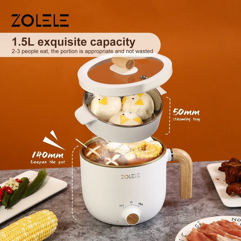 بخارپز زولهله مدل ZC301 بخارپز زولهله مدل ZC301