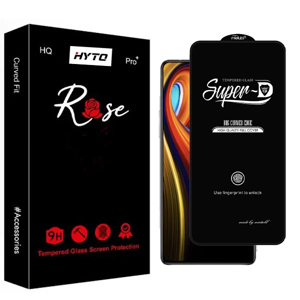 محافظ صفحه نمایش هیتو مدل Rose SuperD Touch مناسب برای گوشی موبایل شیائومی poco f3 gt / k40 gaming