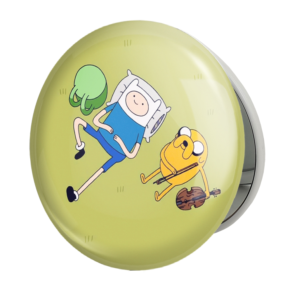 آینه جیبی خندالو طرح جیک و فین وقت ماجراجویی Adventure Time مدل تاشو کد 20805 