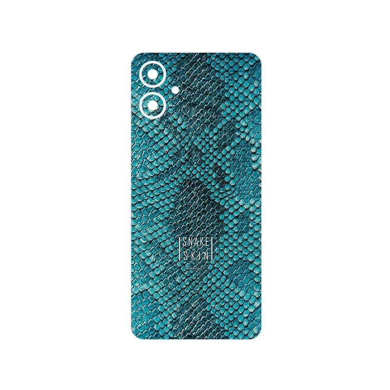 برچسب پوششی ماهوت مدل Blue Snake Skin مناسب برای گوشی موبایل سامسونگ Galaxy A06