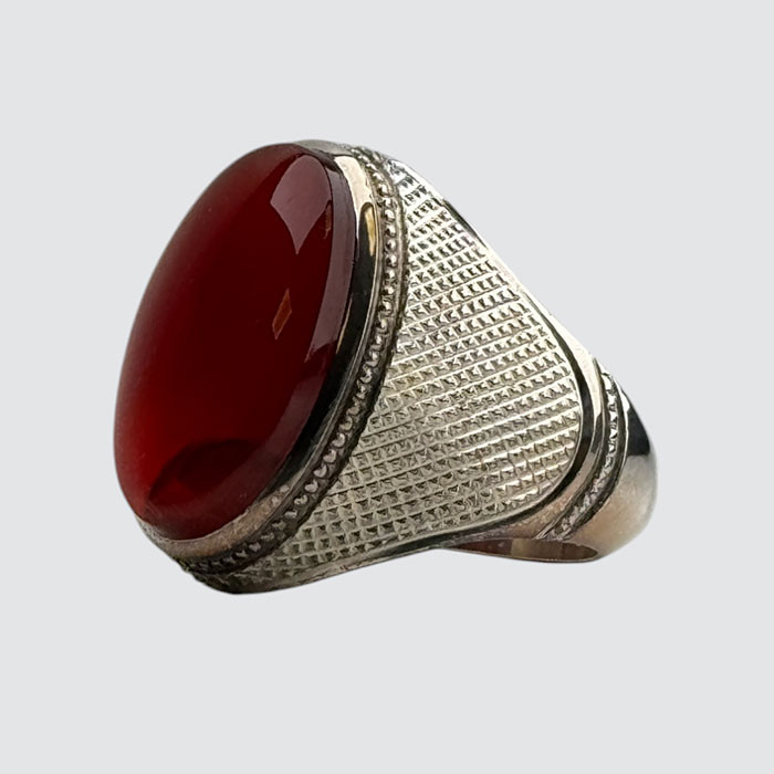 انگشتر نقره مردانه مدل R1562