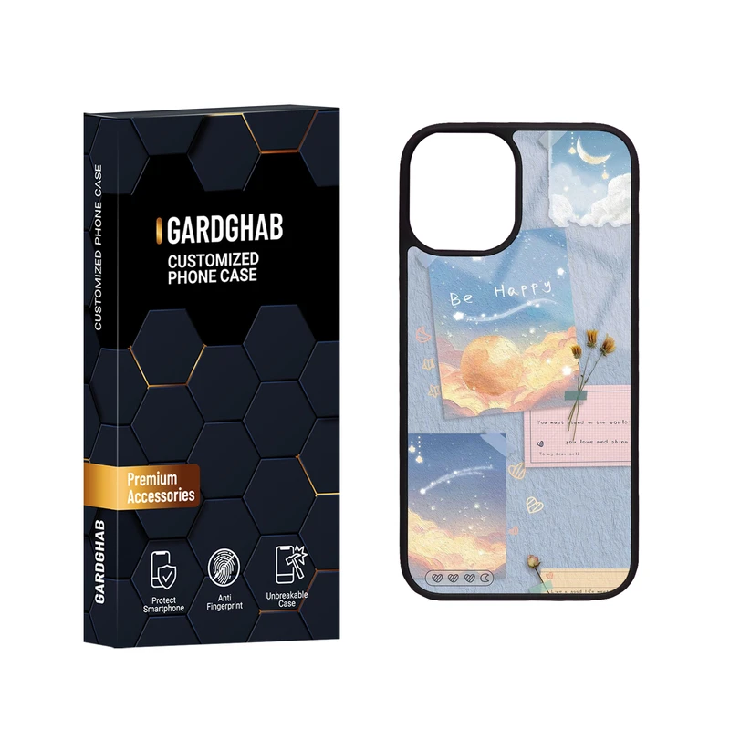 کاور گارد قاب مدل دور ژله ای فانتزی مناسب برای گوشی موبایل اپل iPhone 12 Mini