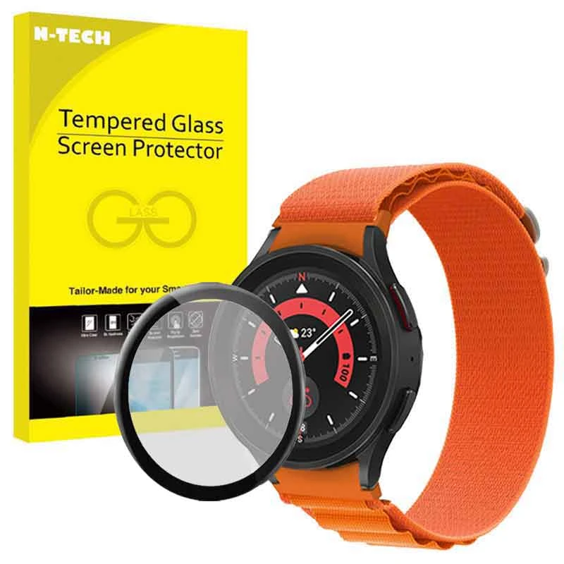 بند انتک مدل LOOP ALPINE مناسب برای ساعت هوشمند سامسونگ Galaxy Watch 5 45 mm به همراه محافظ صفحه نمایش