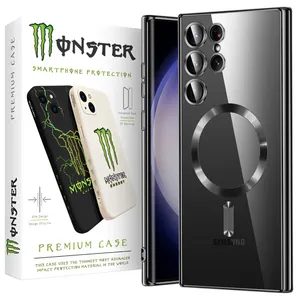 Cover Monster Clear Magsafe model suitable for Samsung Galaxy S22 Ultra mobile phone