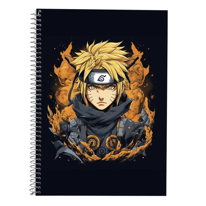 دفتر لغت 50 برگ مدوپد طرح Naroto کد DF11423