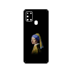 MAHOOT Girl with a Pearl Earring of Vermeer Cover Sticker for Samsung Galaxy A21s