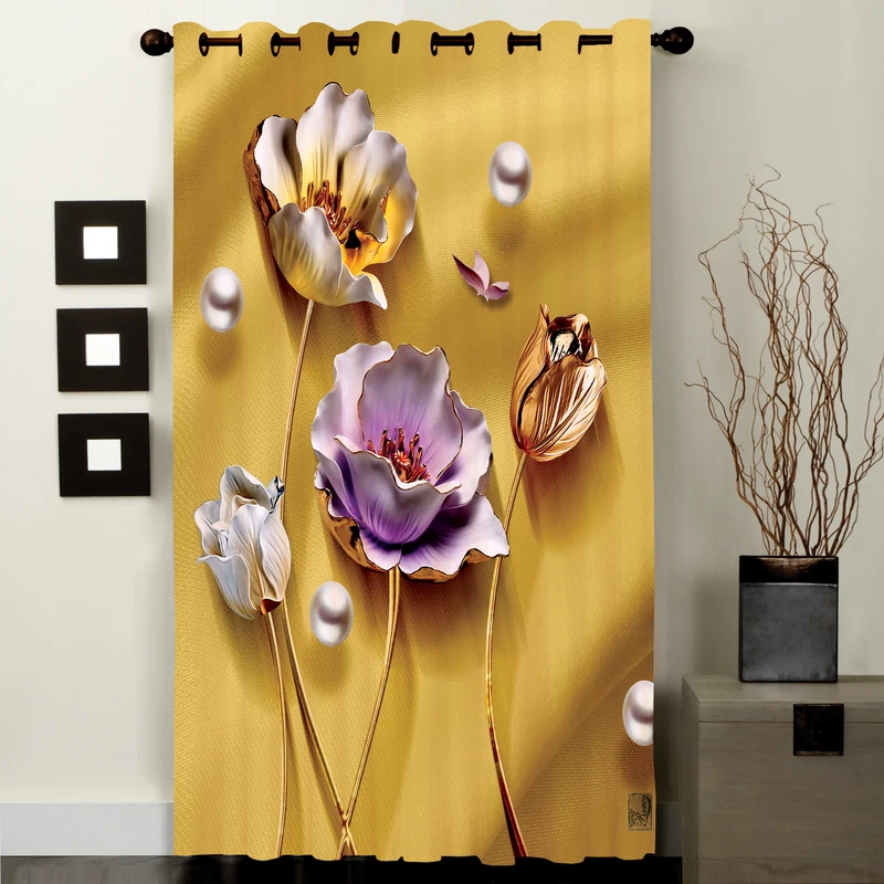  پرده رنس مدل CC5-50824 سایز 270x138 سانتی‌متر 