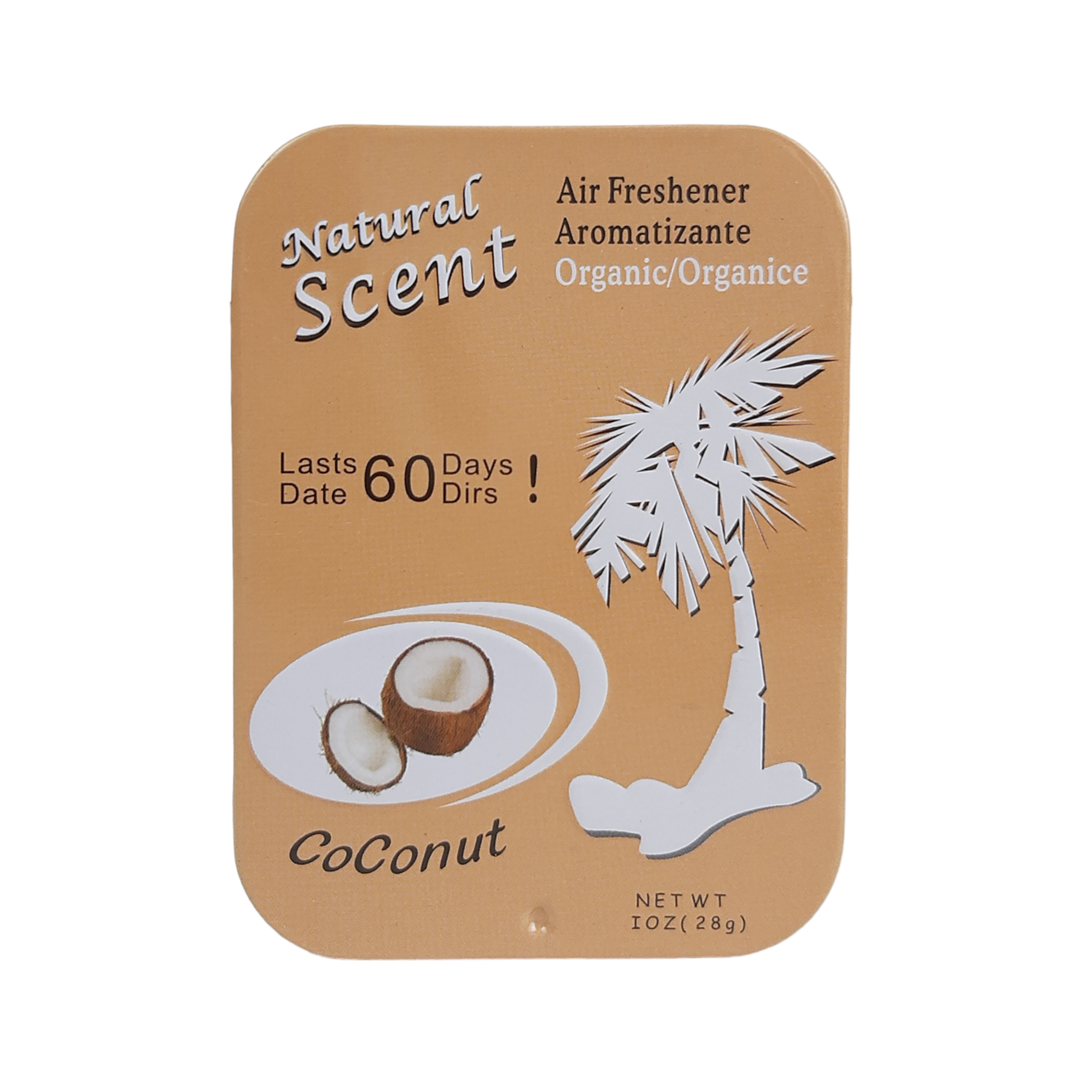 بوگیر خودرو مدل کنسروی طرح Coconut حجم 28 میلی لیتر