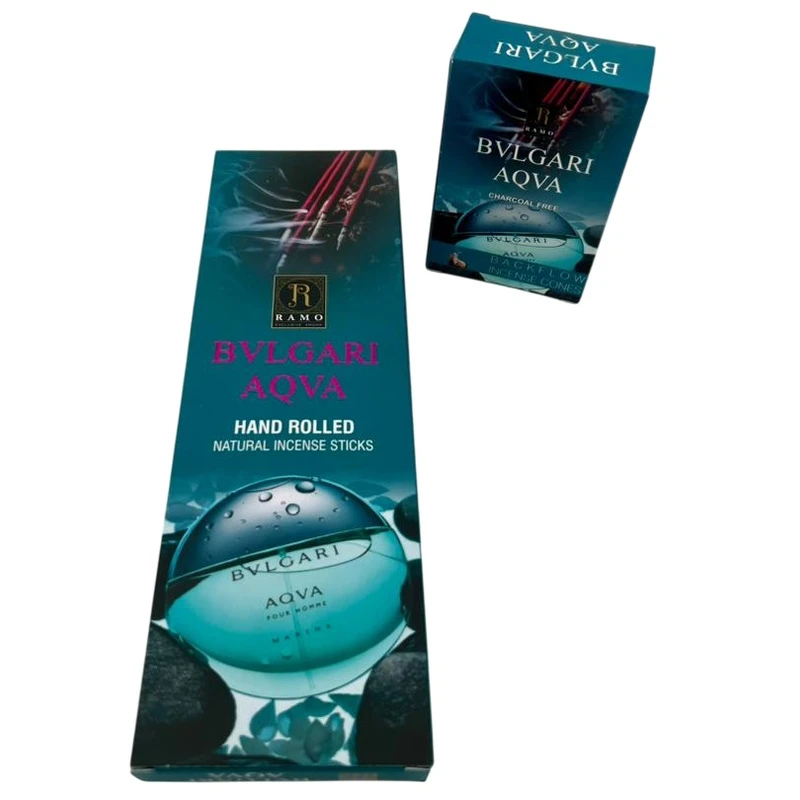 عود رامو مدل رویال کد 01 با رایحه بولگاری مجموعه 2 عددی