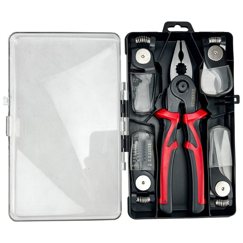 انبر پنج کاره آرام مدل ARAM-125 - مجموعه 5 عددی