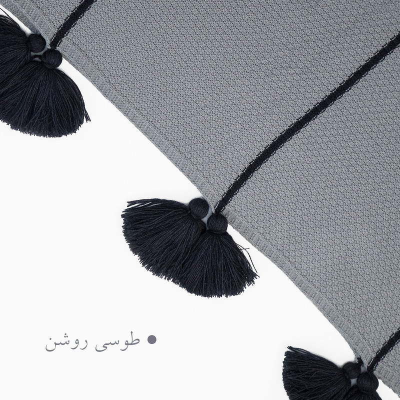 شال مبل و تخت مدل زبرا سایز 140x180 سانتیمتر