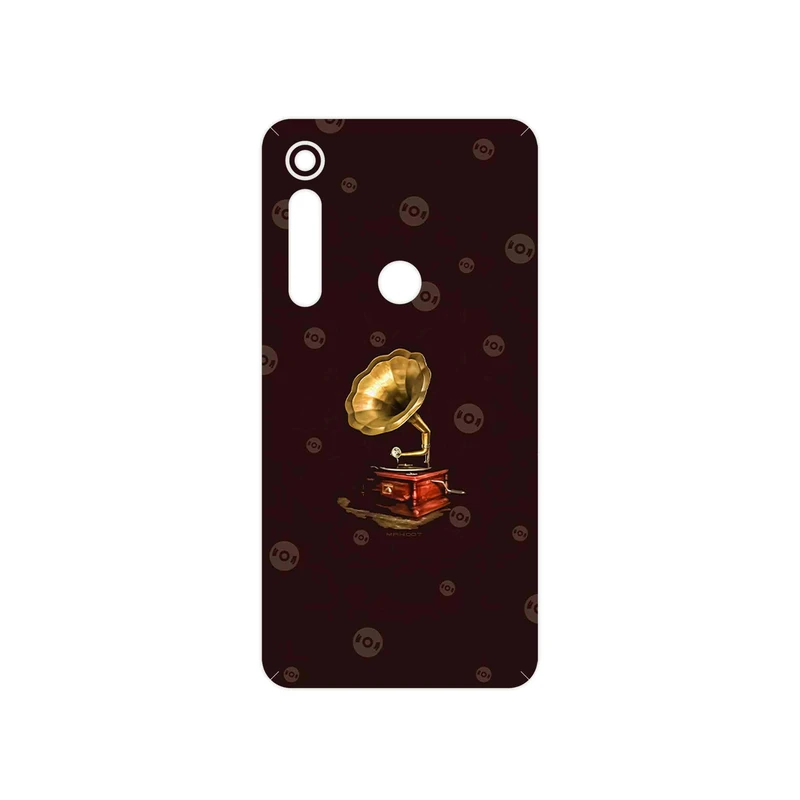 برچسب پوششی ماهوت مدل Gramophone Nostalgia مناسب برای گوشی موبایل موتورولا One Macro