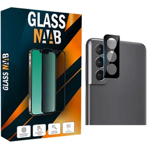 محافظ لنز دوربین گلس ناب مدل LNZ3D مناسب برای گوشی موبایل سامسونگ Galaxy S22 