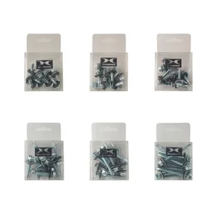 پیچ سرمته هامر مدل شیروانی واشردار کد Multiple Sizes مجموعه 60 عددی