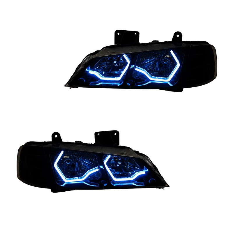 چراغ جلو خودرو گروه پژوهش صنعت مدرن مدل 3D-I8-B-Ice مناسب برای پژو پارس بسته دو عددی