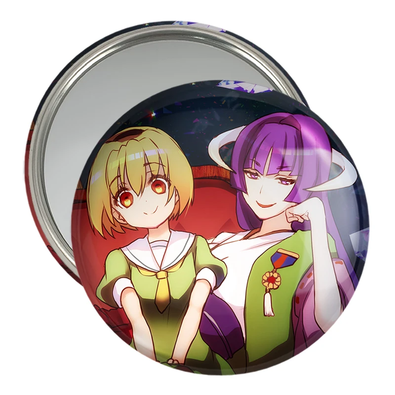 آینه جیبی خندالو مدل اوا و ساتوکو انیمه هیگوراشی وقتی اشک می ریزد  کد 18159