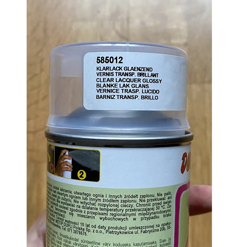 اسپری کیلر براق دوپلی کالر مدل 585012 حجم 400 میلی لیتر