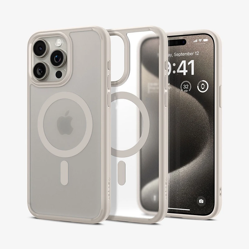 کاور اسپیگن مدل Ultra Hybrid مناسب برای گوشی موبایل اپل  iPhone 15