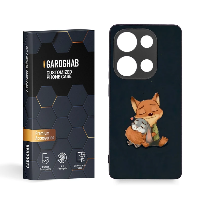 کاور گارد قاب مدل دخترانه مناسب برای گوشی موبایل شیائومی Redmi Note 13 Pro 4G / Poco M6 Pro 4G