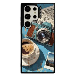 AKAM AMC-WSGS23U-COFFEE-1 Cover For Samsung Galaxy S23 Ultra