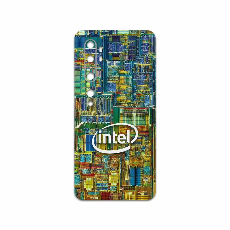برچسب پوششی ماهوت مدل Intel Brand مناسب برای گوشی موبایل شیائومی Mi Note 10 Pro