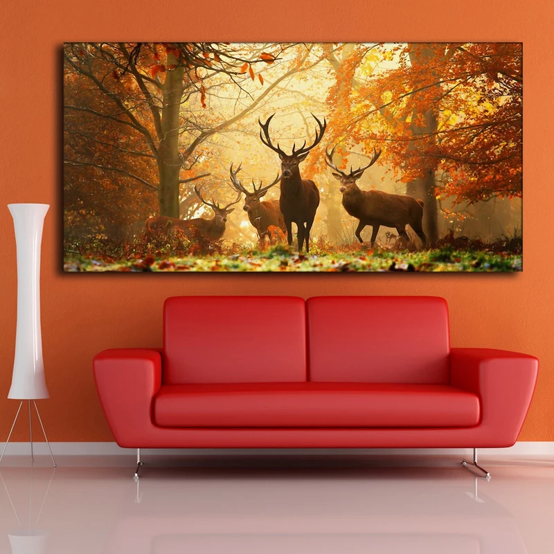 تابلو شاسی آرت سون طرح گوزن مدل 1T061