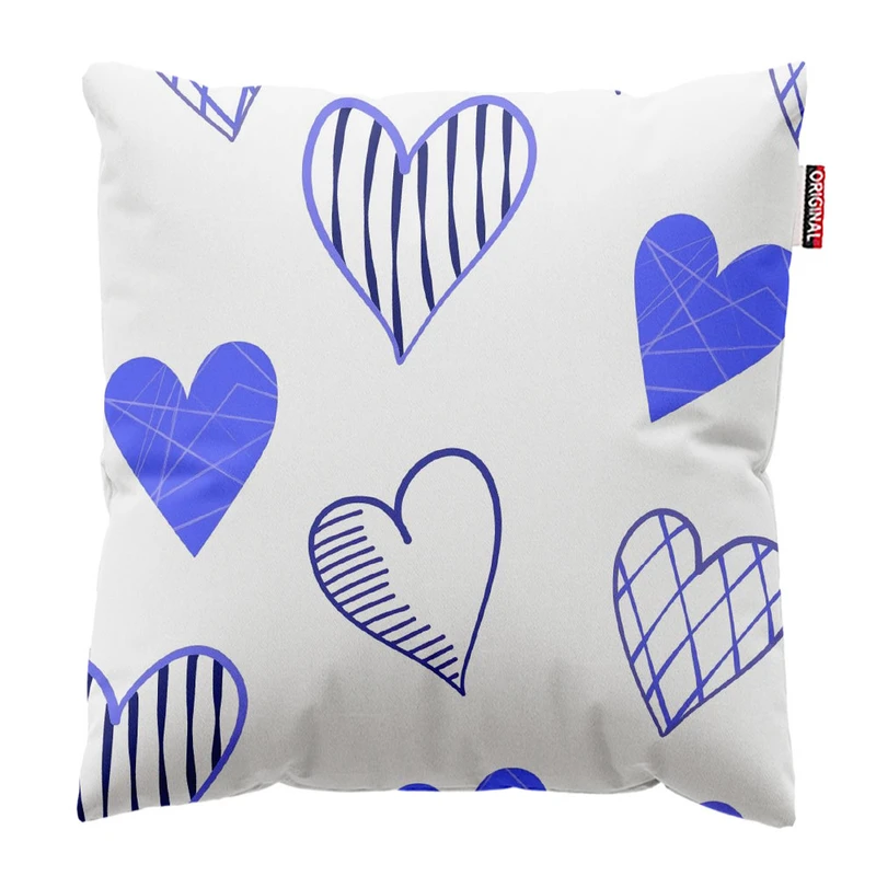  کوسن پاد آفرین طرح قلب سایز 30*30 سانتی متر کد 1088