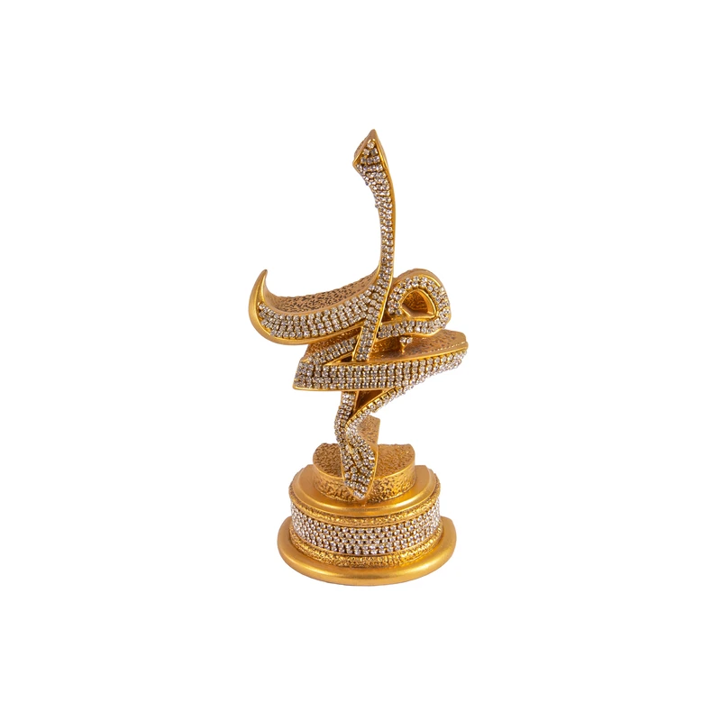 مجسمه گلد کیش مدل اسماء متبرکه کد GK5731