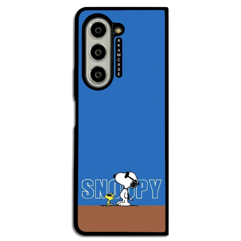 کاور آکام مدل AMC-WSGZFOLD5-SNOOPY-43 مناسب برای گوشی موبایل سامسونگ Galaxy Z Fold 5