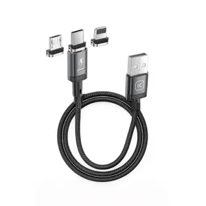 Kuulaa Magnetic 3 in 1 Charging Cable 18W