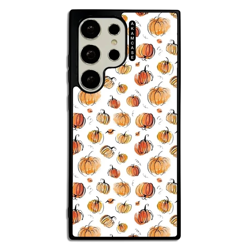 کاور آکام مدل AMC-WSGS23U-PUMPKIN-10 مناسب برای گوشی موبایل سامسونگ Galaxy S23 Ultra