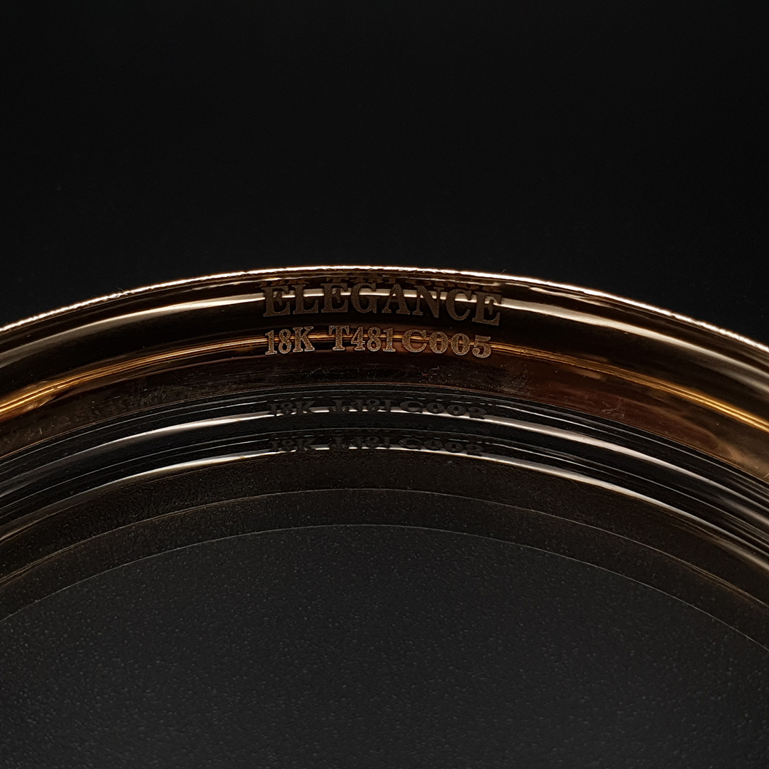 النگو طلا 18 عیار زنانه مدل 1EL1853 النگو طلا 18 عیار زنانه مدل 1EL1853