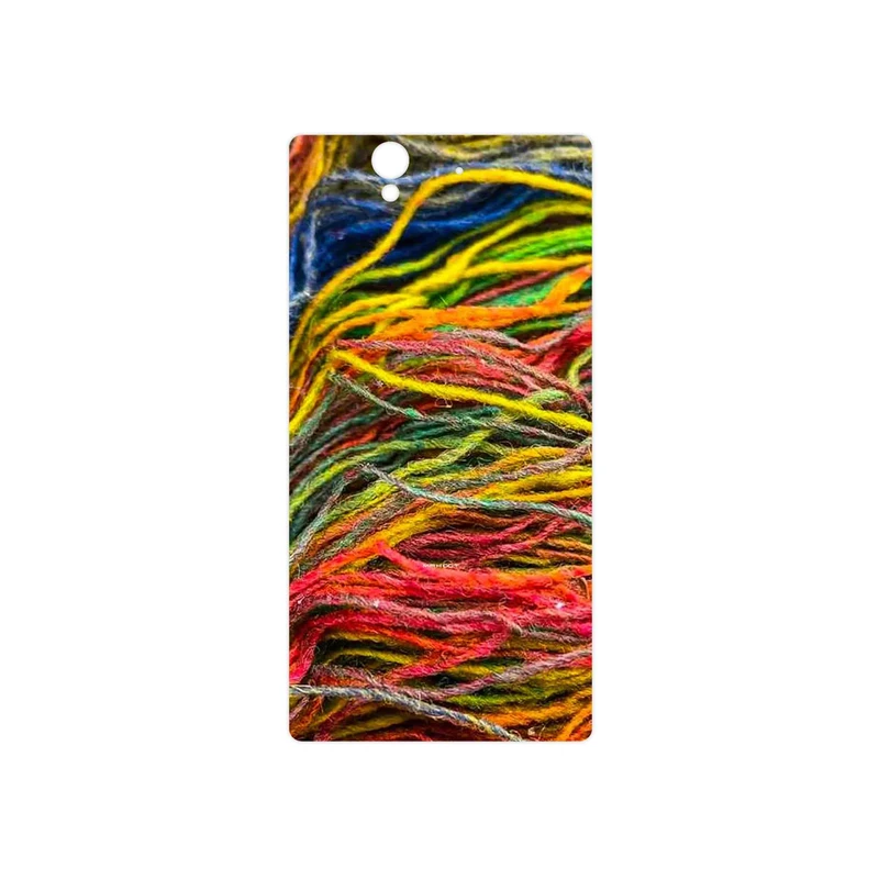 برچسب پوششی ماهوت مدل Fabric Texture 9 مناسب برای گوشی موبایل سونی Xperia Z