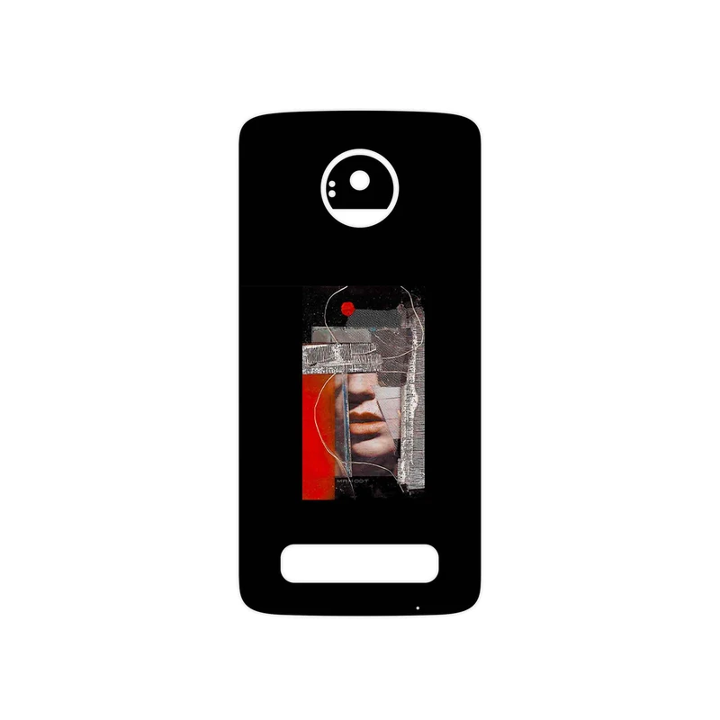 برچسب پوششی ماهوت مدل Collage of Mouth مناسب برای گوشی موبایل موتورولا Moto Z Play