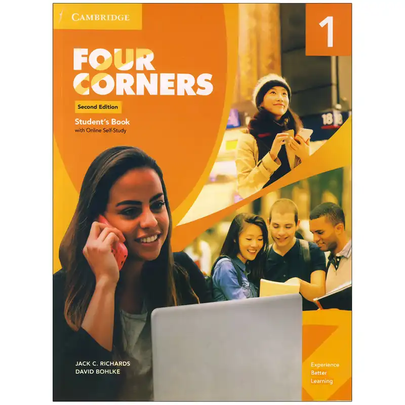 کتاب four corners 1 2nd اثر Jack C. Richards and David Bohlke انتشارات کمبریج