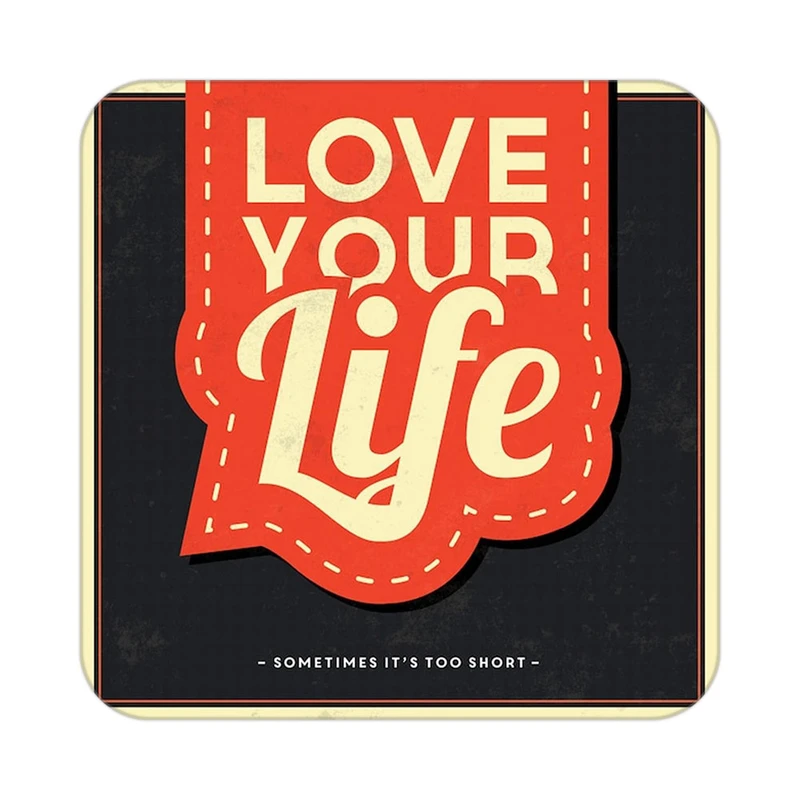 زیر لیوانی کاکتی طرح عاشقانه مدل mp40352