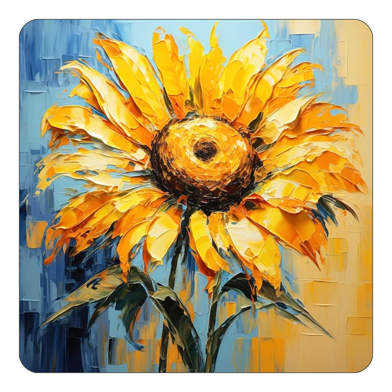 مگنت کاکتی طرح نقاشی رنگ روغن مدل mp72342