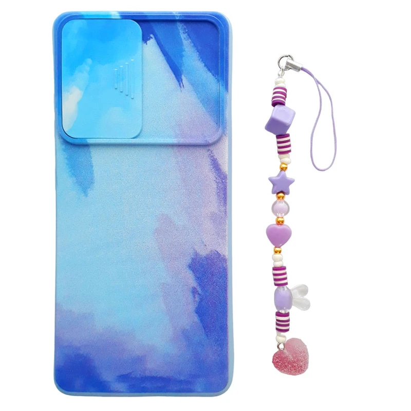 کاور مدل کشویی طرح آسمان کد A10468 مناسب برای گوشی موبایل سامسونگ Galaxy S21 Ultra به همراه بند آویز