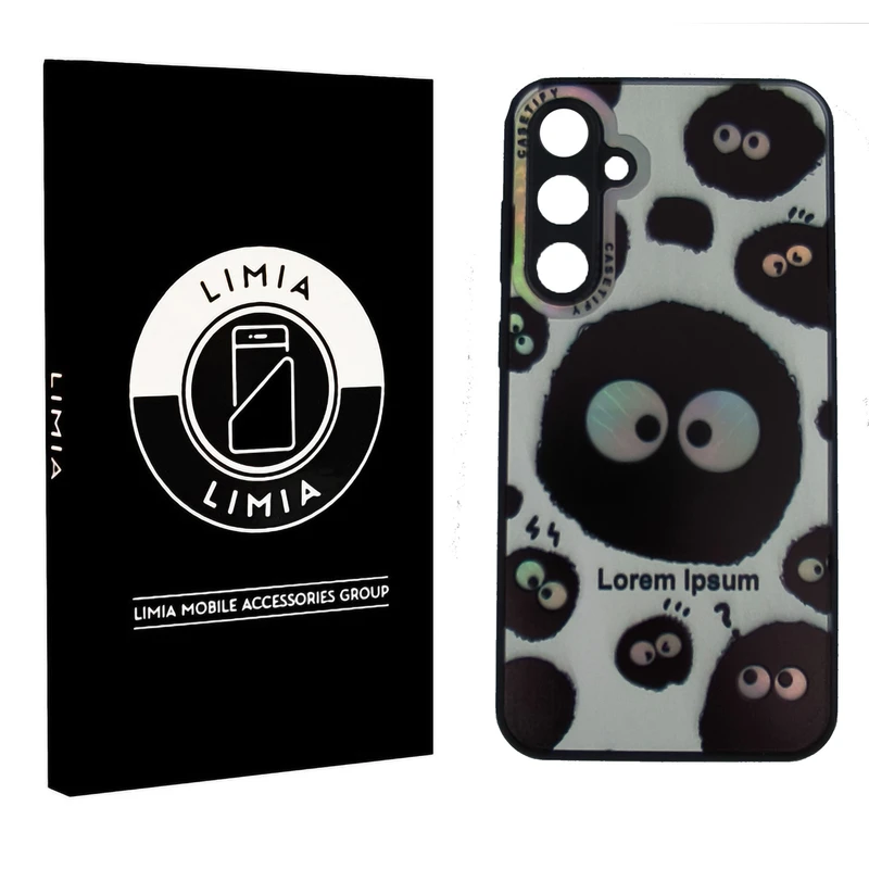 کاور لیمیا مدل فانتزی لنزدار طرح عروسکی مناسب برای گوشی موبایل سامسونگ Galaxy S23 FE