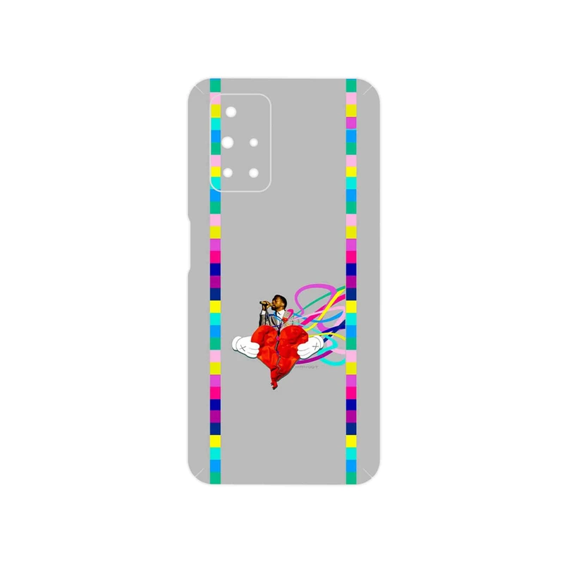 برچسب پوششی ماهوت مدل Collage of Heartbreak مناسب برای گوشی موبایل شیائومی Redmi 10 Prime