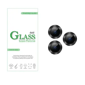 محافظ لنز دوربین شیلد گلس مدل RING-LENS مناسب برای گوشی موبایل اپل iPhone 11 Pro Max