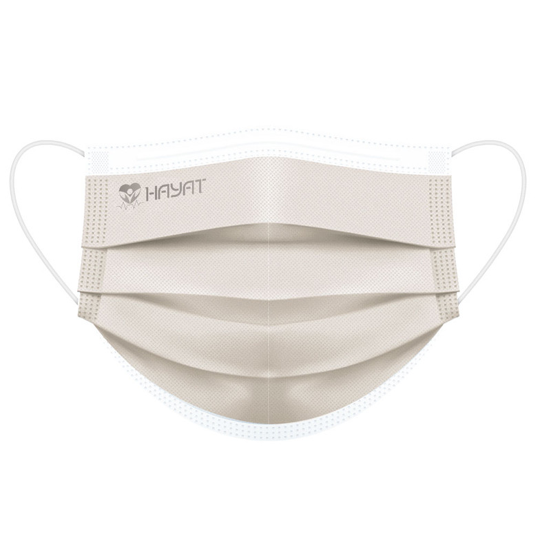 ماسک تنفسی حیات پوشش پاک مدل سه لایه مجموعه 40 عددی